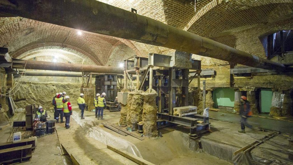 ГЭС-2 - реконструкций подземной части электростанции
