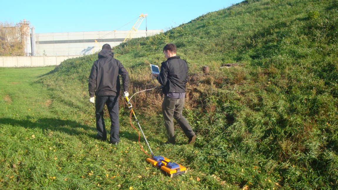 Геофизические исследования - георадиолокационные работы