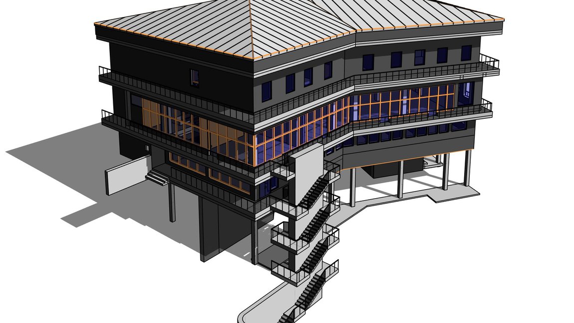 3D обмеры здания